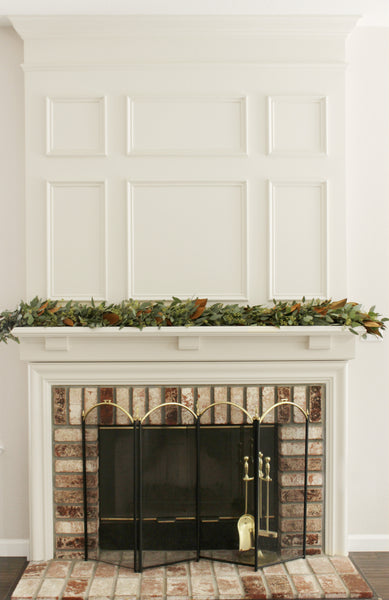Handmade Fresh Magnolia & Seeded Eucalyptus Garland