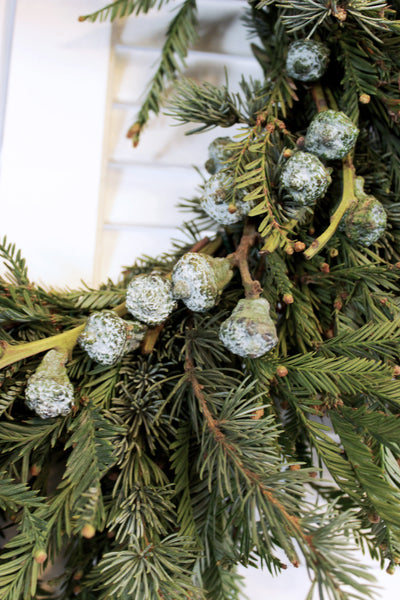 Fresh Handmade Atlas Wreath | Winter Joy Wreath