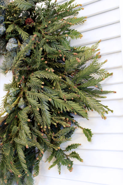 Fresh Handmade Atlas Wreath | Winter Joy Wreath