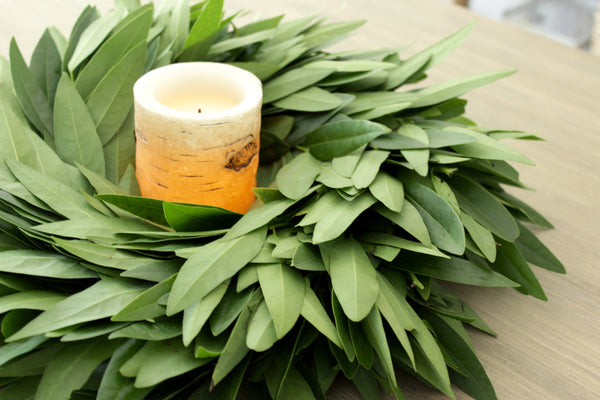 Fresh Handmade Bay Leaf Wreath
