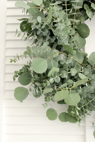 Fresh Handmade Farmhouse Eucalyptus Wreath