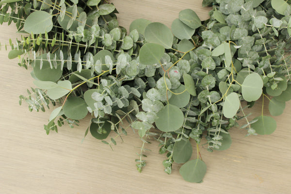 Fresh Handmade Farmhouse Eucalyptus Wreath