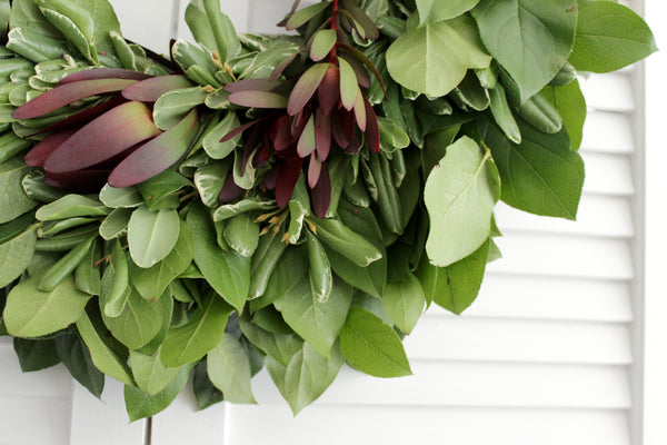 Fresh Handmade Green Lover Wreath