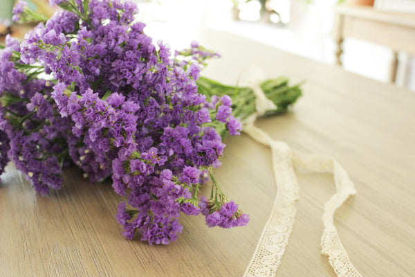 Fresh Purple Statices (Limonium) 10-12 stems (free shipping) - DIY Wedding | Showers | Event | Holidays