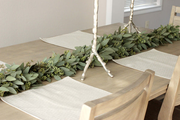 Handmade Fresh Seeded Eucalyptus Garland