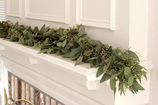 Handmade Fresh Seeded Eucalyptus Garland