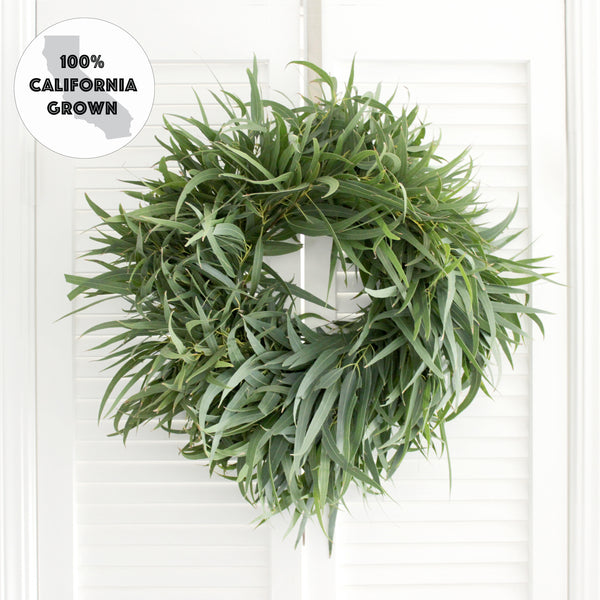 Fresh Handmade Willow Eucalyptus Wreath