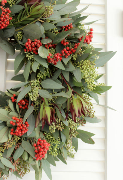 Fresh Handmade Premium Winter Wreath