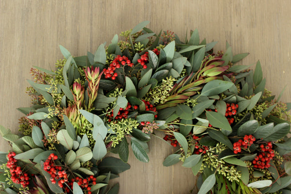Fresh Handmade Premium Winter Wreath