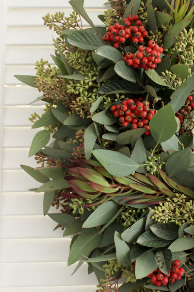 Fresh Handmade Premium Winter Wreath