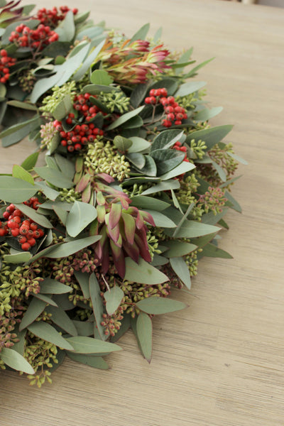 Fresh Handmade Premium Winter Wreath